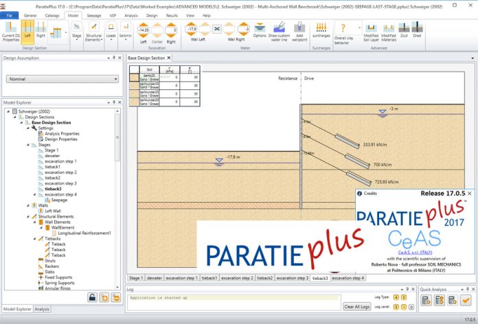 دانلود نرم افزار طراحی دیوار حائل Ce.A.S. ParatiePlus v17.0.5